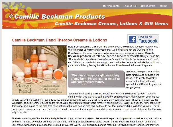 Camille Beckman Products